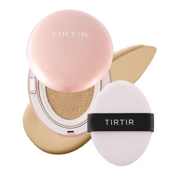TIRTIR Mask Fit All Cover Cushion 24W Pehmeä Beige 18 g - Pehmustepohja