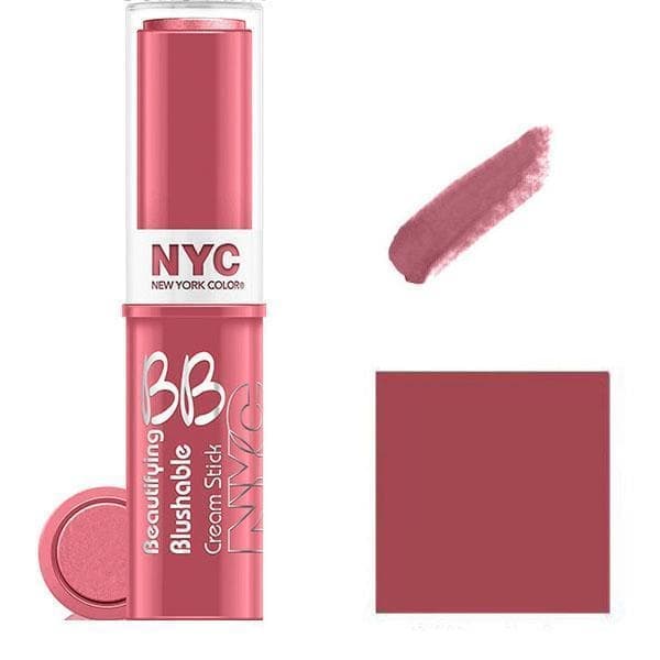 NYC BB Cream To Powder Blush Large Stick-SOHO PINK