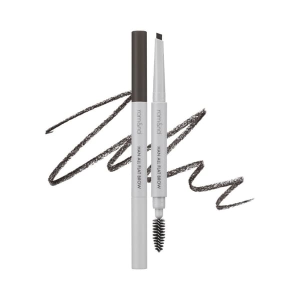 rom&nd Han All Flat Brow C1 Classic Gray 0.17 g - kulmakynä, viileä grafiitti