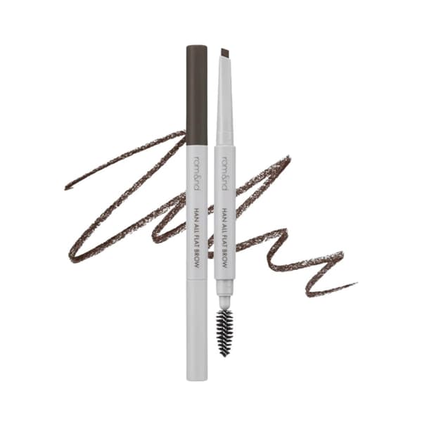 rom&nd Han All Flat Brow C2 Grace Taupe 0.17 g - kulmakynä, viileä harmaanbeige