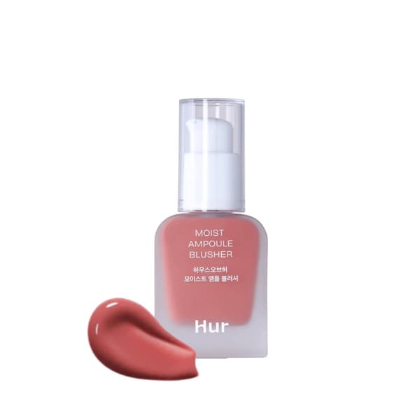 House of Hur Moist Ampoule Blusher 03 Rose Brown 20 ml - flytande rouge, rosenbrunt