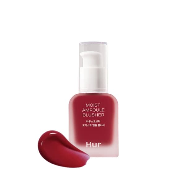 House of Hur Moist Ampoule Blusher 09 Rubinröd 20 ml - flytande rouge, rubinröd