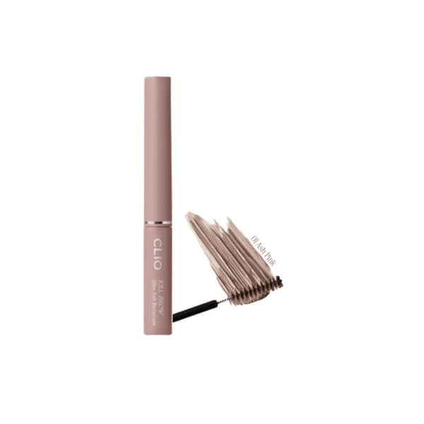 CLIO Kill Brow Slim Ash Browcara #01 Ash Pink 3g - askfärgad ögonbrynsmascara