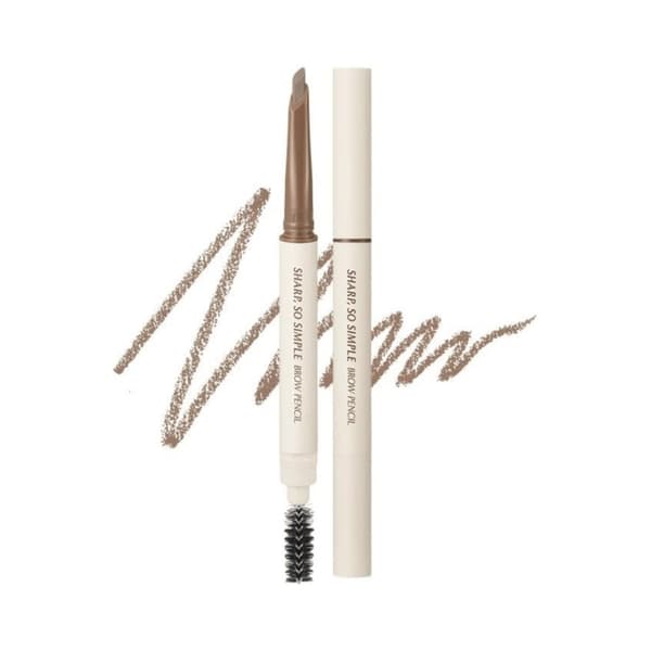 CLIO Sharp So Simple Brow Pencil #02 Ash Brown 0.18 g - tuhkanruskea kulmakynä