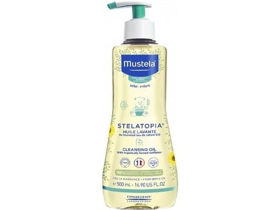 Mustela Stelatopia, 500 ml, Dermatologisk testet