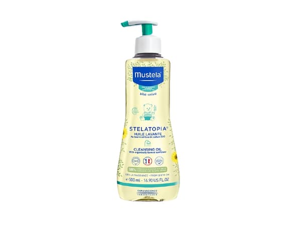 Mustela Stelatopia, 500 ml, Dermatologisk testet