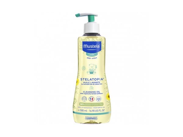 Mustela Stelatopia, 500 ml, Dermatologisk testet
