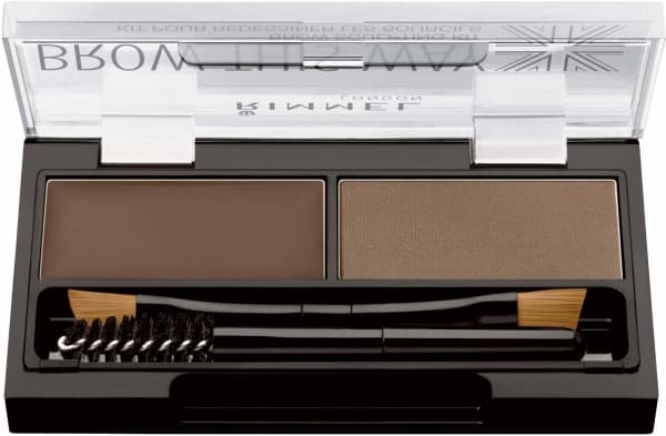 Brow This Way Scuplting Kit (Kos,W,2.4g,002 Medium Brown)