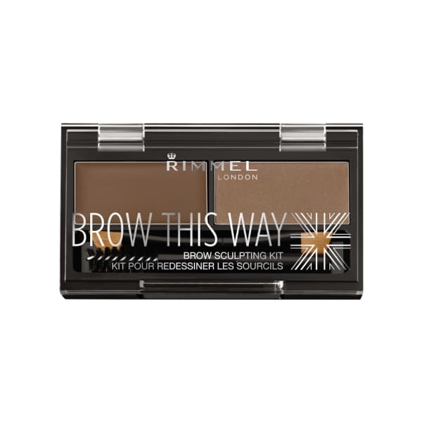 Brow This Way Scuplting Kit (Kos,W,2.4g,002 Medium Brown)