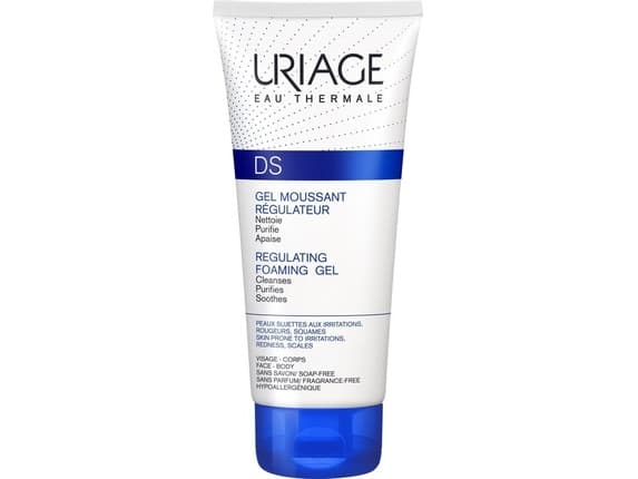 Uriage URIAGE_DS Regulating Foaming Gel puhdistusgeeli herkälle iholle 150ml