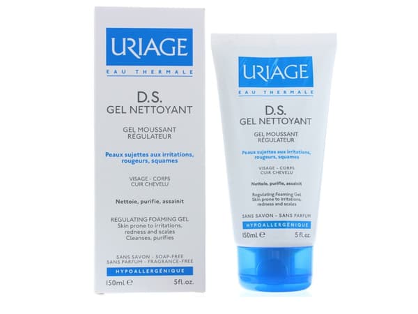Uriage URIAGE_DS Regulating Foaming Gel puhdistusgeeli herkälle iholle 150ml