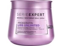 L’Oréal Paris Serie Expert Liss Unlimited Professional Mask 250ml, Kvinna, Ostyrigt hår, Svart, Blond, Brun, Kastanjebrunt, Röd, 250 ml, Motverkar fr