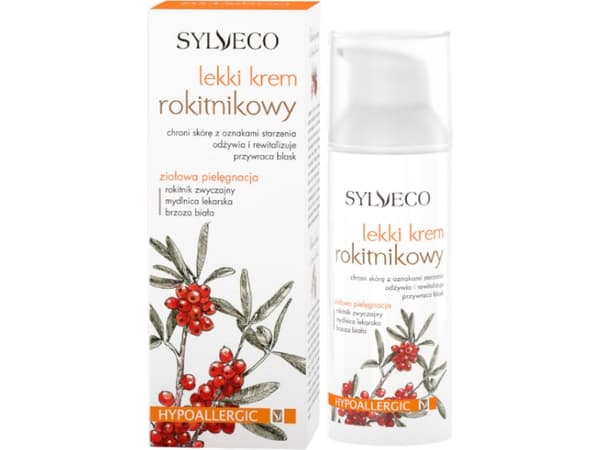 SYLVECO_Lightweight sea buckthorn cream for daily care Sea Buckthorn & White Birch & Medicine Soap 50ml