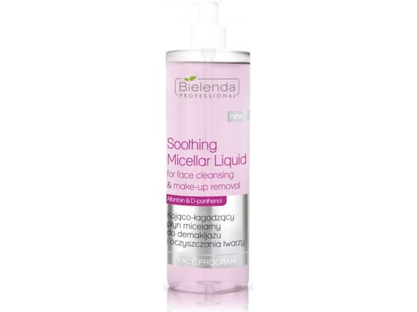 BIELENDA PROFESSIONAL_Face Program Soothing Micellar Flytende beroligende micellar væske for sminkefjerning og ansiktsrens 500ml