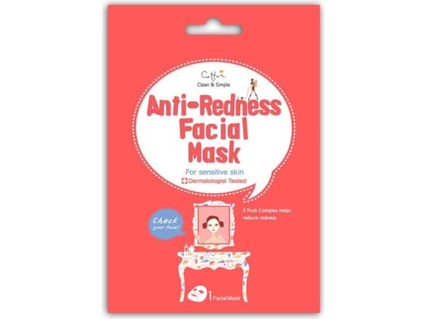 Cettua Anti-Redness Facial Mask - en maske som reduserer rødhet
