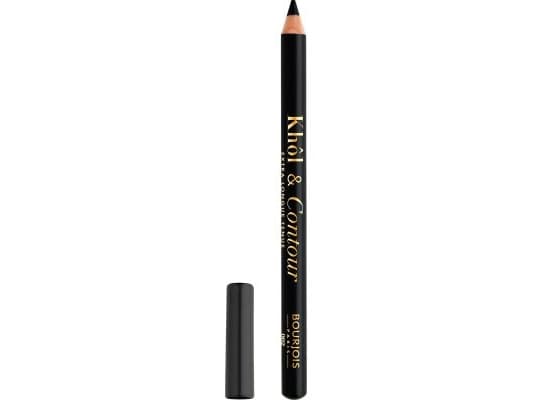 Bourjois Khôl & Contour, Kohl, Musta, Ultra Black, Lyijykynä, Unisex, 16 h