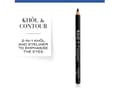 Pikkukuva 2 / 5: Bourjois 2-in-1 Khôl and Contour Eyeliner and Eye Pencil 1 Noir-Issime, 1.2g