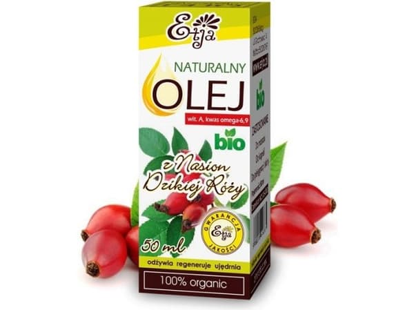 Etja Villiruusun siemenöljy BIO, 50ml
