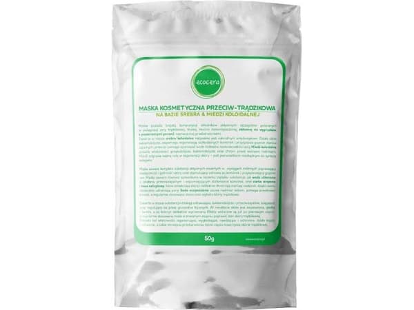Ecocera Anti-acne mask silver & copper 50g