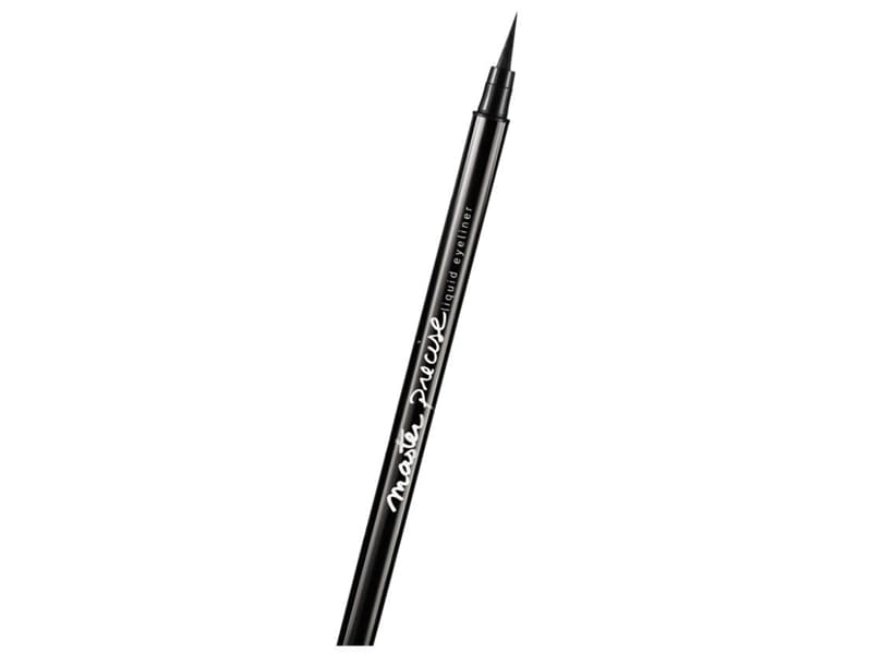 Maybelline Eye Studio Master Precise Liner - Black - Eyeliner, Vätska, Svart, Black, Penna, Kvinna, Satin