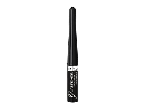 Rimmel Glam'eyes Professional Liquid Eye Liner, Black Glamour (3.5 ml)