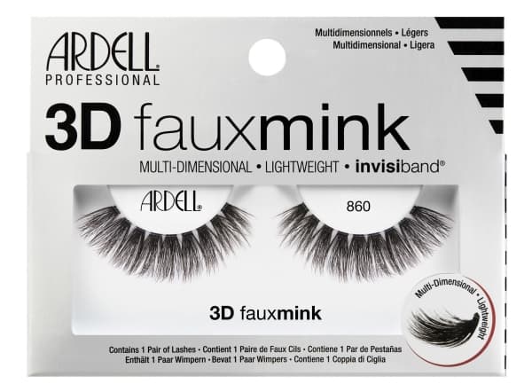 3D Faux Mink 860 (W, 1 pcs, Black)