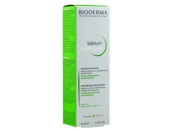 Bioderma Sébium Night Peel Smoothing Concentrate 40 ml