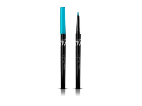 Max Factor Excess Intensity Longwear, Krem, Blå, Excessive Aqua, Blyant, Kvinner, 12 timer