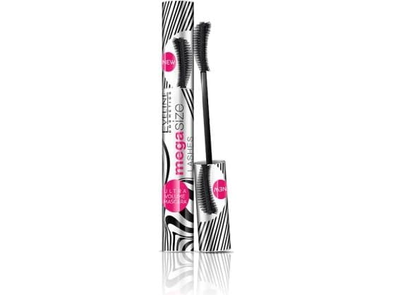 Eveline Maskara Mega Size Lashes Super Curl curl 10ml