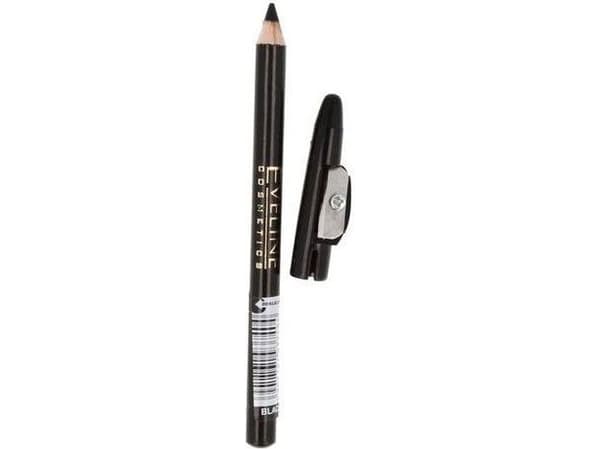 Eveline Cosmetics EYELINER PENCIL with Sharpener - BLACK