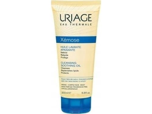 Alkotest URIAGE_Xemose Cleansing Soothing Oil Very Dry Skin badeolje for tørr hud 200ml