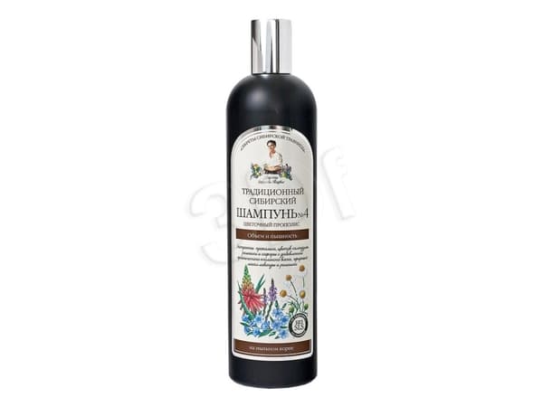 BANIA AGAFII_Tradisjonell sibirsk hårbalsam 4 propolis og blomster 550 ml