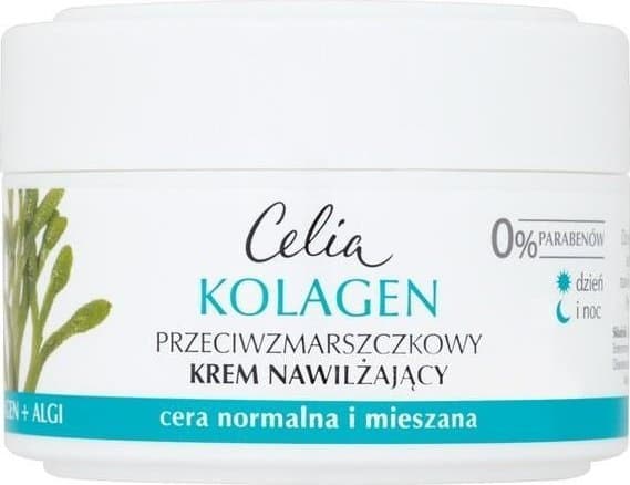 Celia Collagen Series Anti-wrinkle moisturiser for normal and combination skin 50 ml