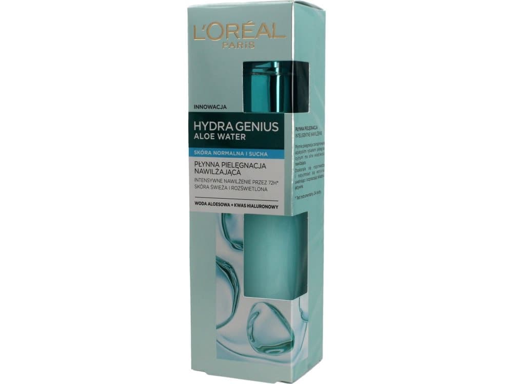 L'Oreal Paris Hydra Genius Aloe Water moisturizing gel for normal and dry skin 70ml
