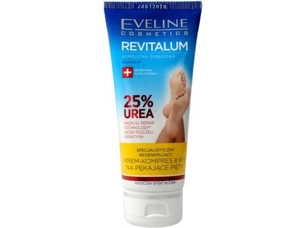 Eveline Revitalum Foot Cream Regenerating 8 In 1 Urea 25% 100ml