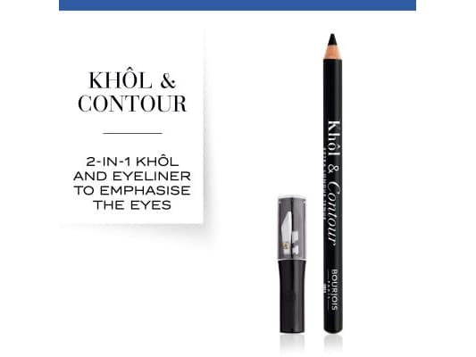 Bourjois Khol contour sharpener, Cabbage, Sort, Noir-issime, Blyant, Mat, HYDROGENATED PALM OIL, HYDROGENATED COCO-GLYCERIDES, CAPRYLIC/CAPRIC TRIGLY