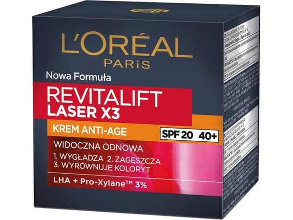 L'OREAL_Revitalift Laser X3 Anti-Aging Care SPF20 anti-aging day cream 50ml
