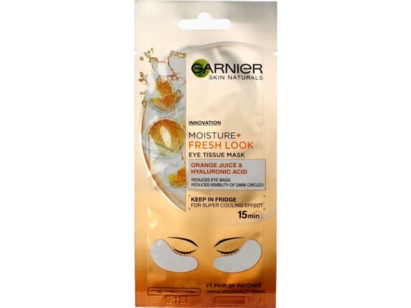 GARNIER_Moisture Fresh Look silmänympärysnaamio 1 pari oranssi 6g