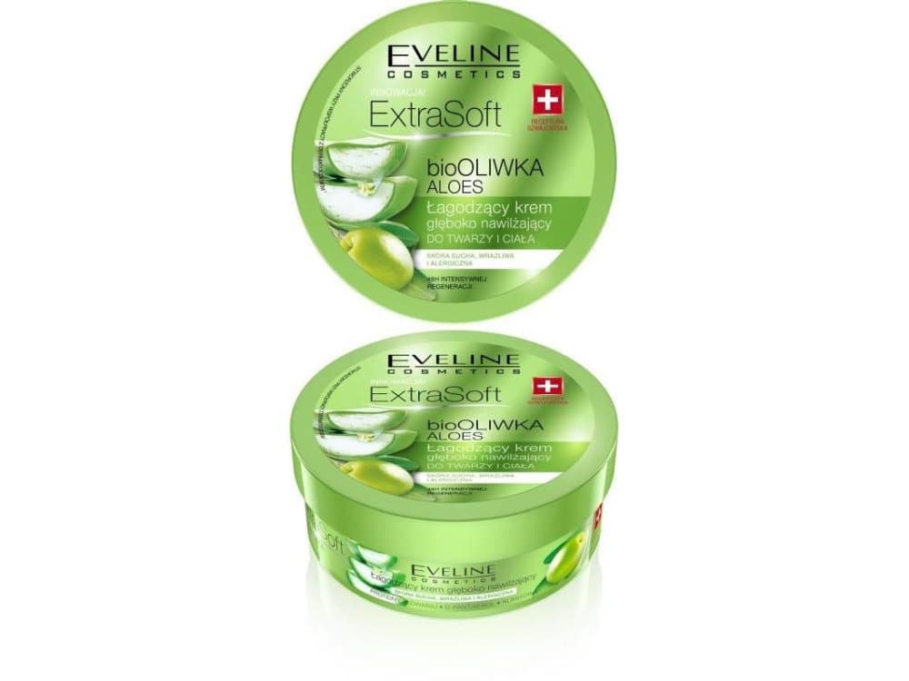 Eveline Extra Soft bio Olive and Aloe Soothing deeply moisturizing face and body cream 175ml