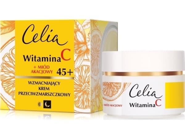 Celia Face Cream Vitamin C 45+ Acacia Honey Anti-wrinkle 50ml