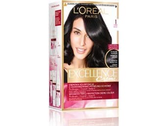 L'Oreal Paris Excellence Creme Hiusväri Väri 1 Musta 1kpl