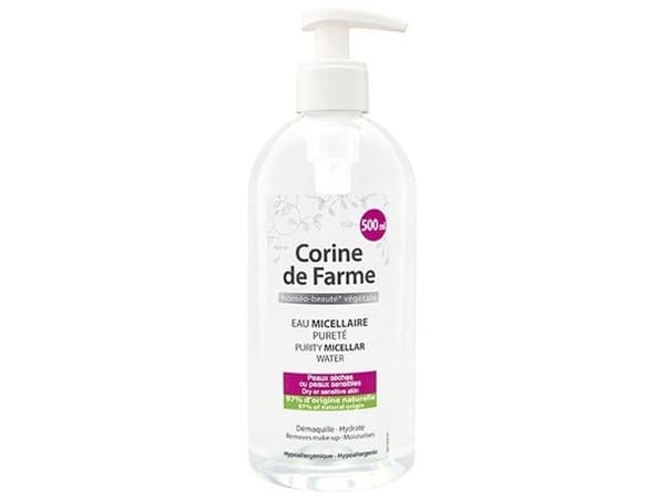 Corine de Farme Micellar væske for tørr og sensitiv hud 500 ml