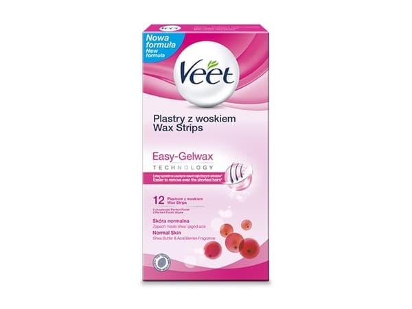 VEET_Easy-Gelwax Normal Skin wax patches for body hair removal 12pcs