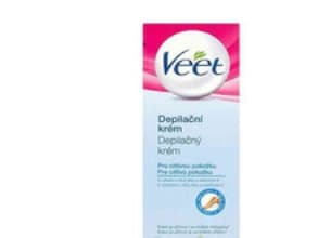 Veet 3059944021197, Hair removal cream, 400 ml, Herkkä iho