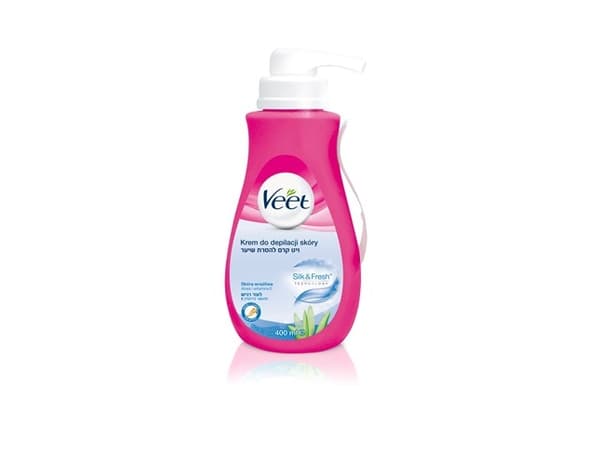 Veet 3059944021197, Hårborttagningskräm, 400 ml, Känslig hud