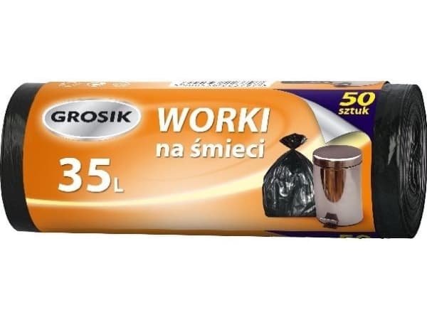 Grosik Søppelsekker 35L 50 stk - ZZA311900