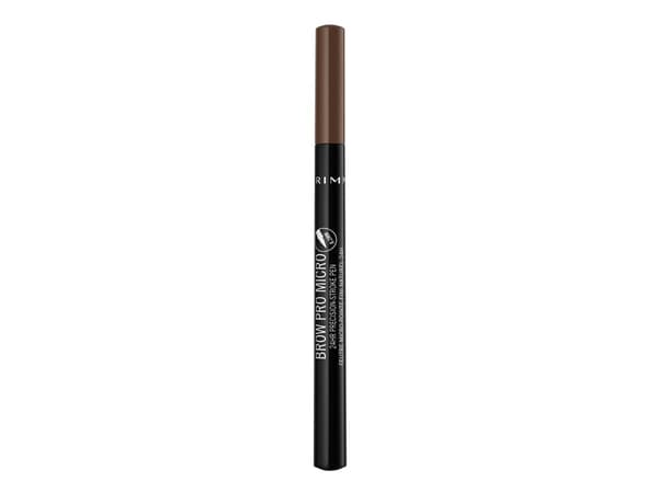 Rimmel Brow Pro Micro 24HR Precision Stroke Pen, Soft Brown, Aqua/Water/Eau, Alcohol Denat., Styrene/Acrylates/Ammonium Methacrylate Copolymer, Butyl