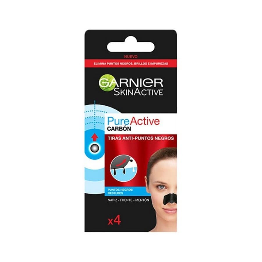 Plaster til porrerens Pure Active Carbon Garnier (4 uds)