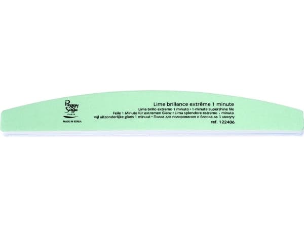 PEGGY SAGE_1-Minute Supershine File nail file exceptional shine in 1 minute