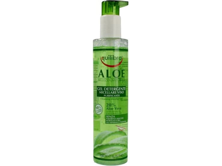 Equilibra Aloe Micellar cleansing gel for make-up removal 200ml
